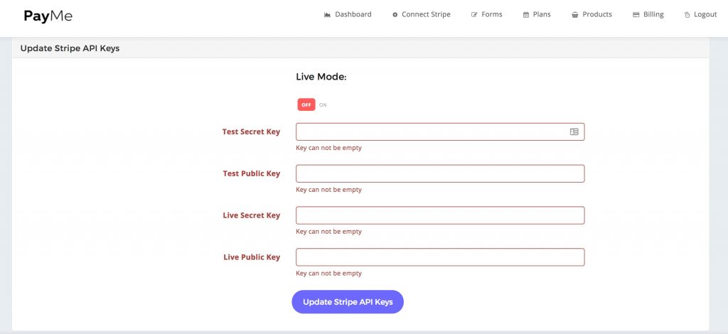 Stripe Payment Form Plugin